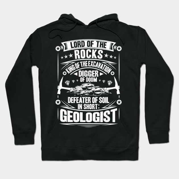 Geology Geologist Earth Science Scientist Gift Hoodie by Krautshirts